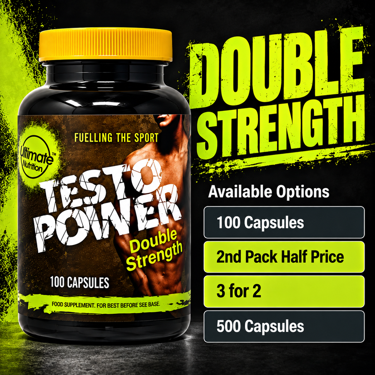 Testo Power - Increase GH, Virility & Testosterone