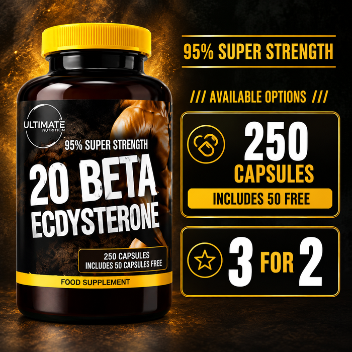 Beta Ecdysterone 100mg Natural Anabolic Properties