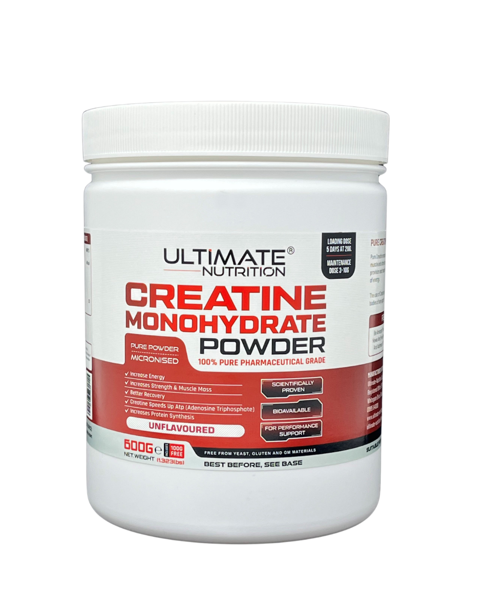 Pure Creatine Monohydrate Free powder in each pack.