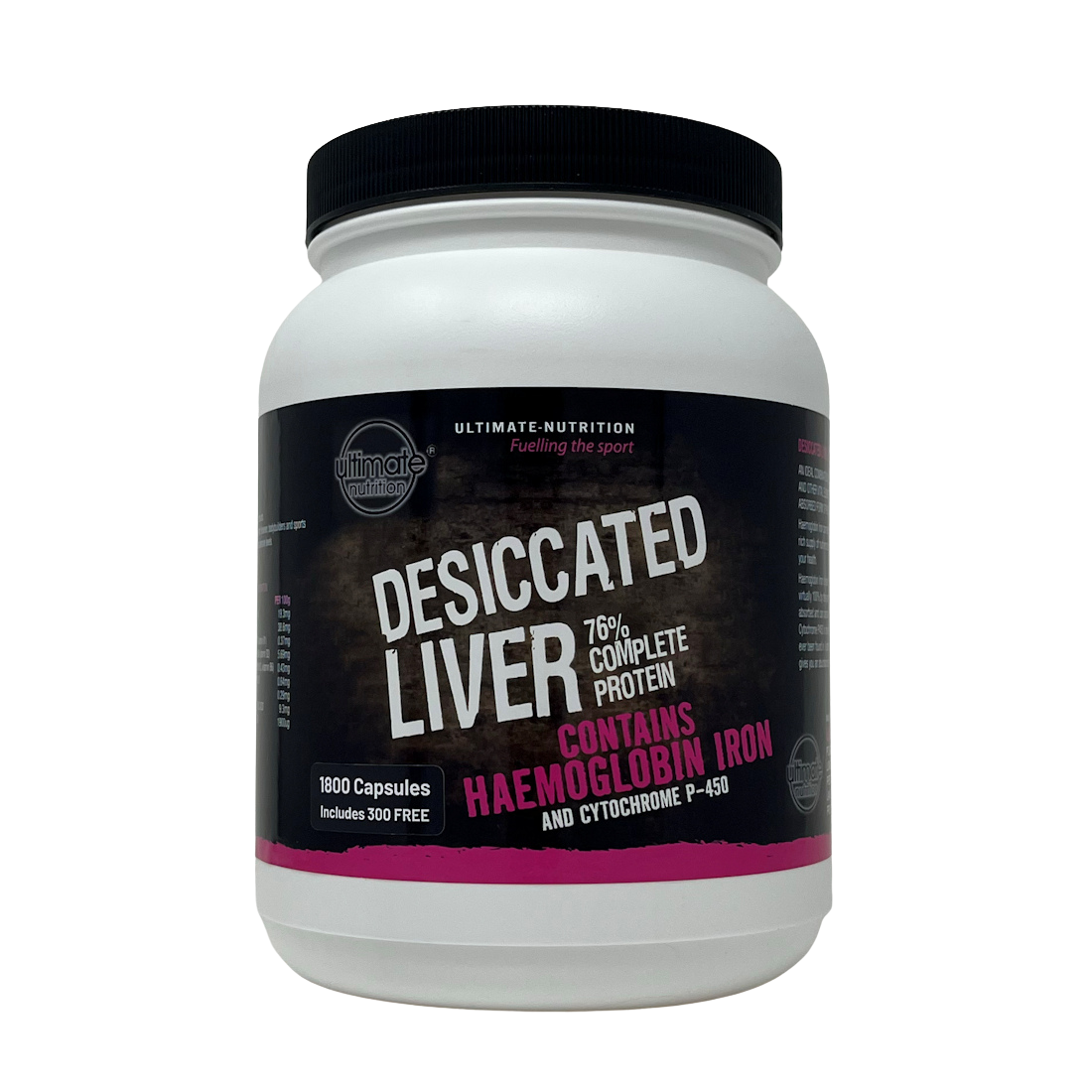 Desiccated Liver with  Extra Haemoglobin Iron