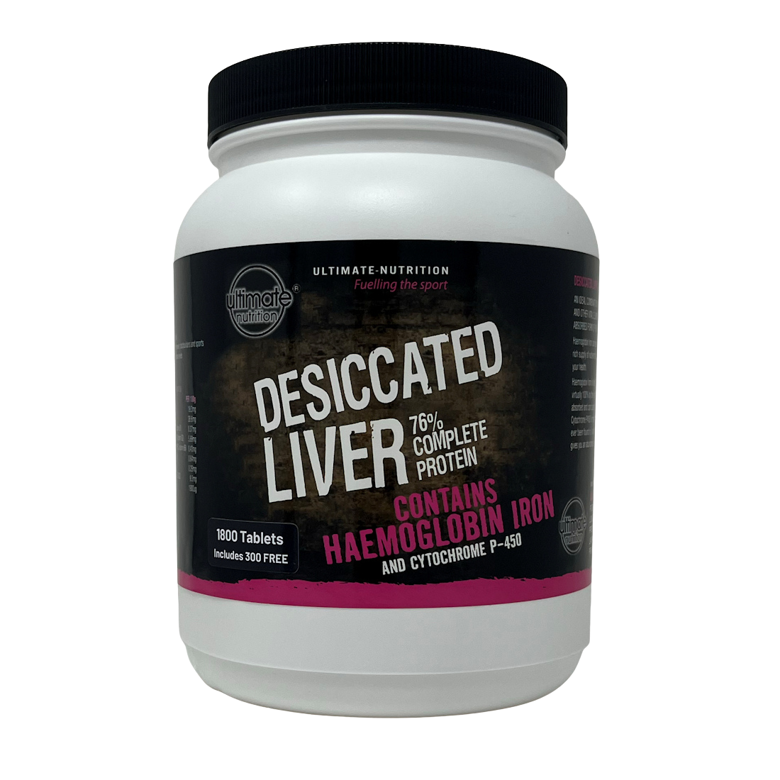 Desiccated Liver with  Extra Haemoglobin Iron