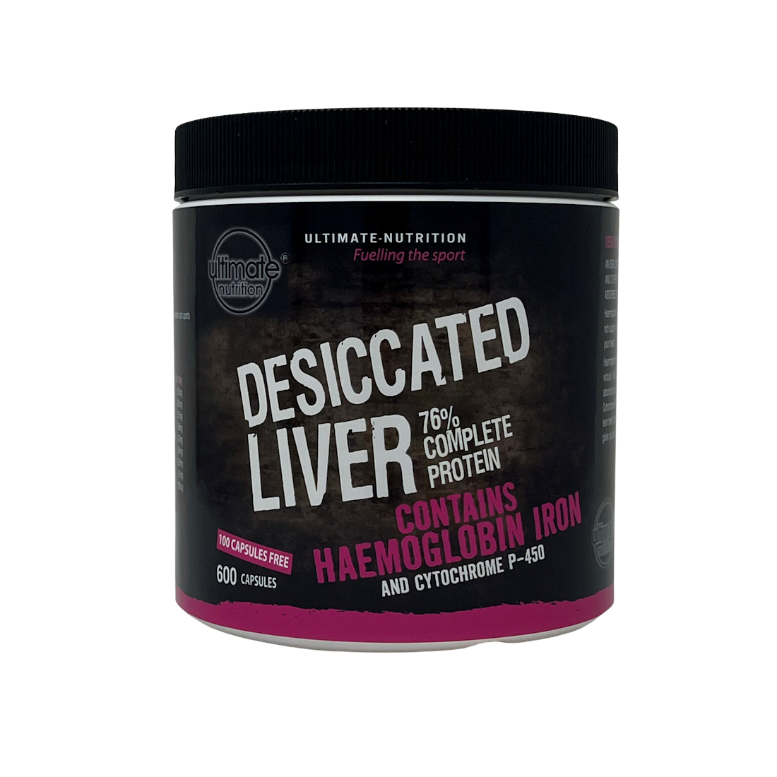 Desiccated Liver with  Extra Haemoglobin Iron