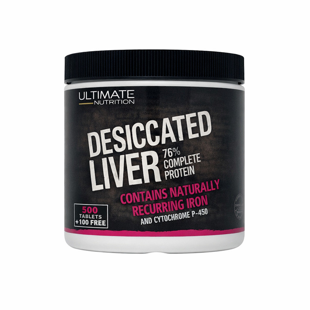 Desiccated Liver with Naturally Recurring Iron