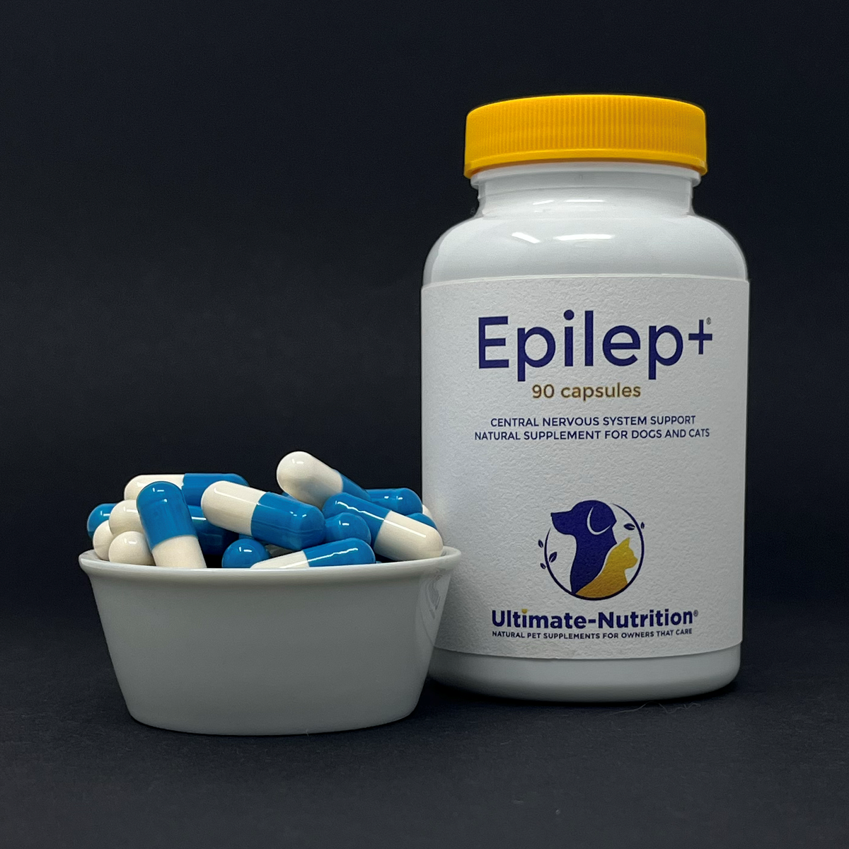 PET RANGE Epilep+ Capsules. For Pets with Epilepsy.