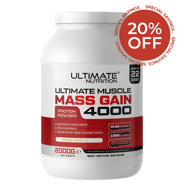 ULTIMATE MUSCLE MASS PROTEIN 4000