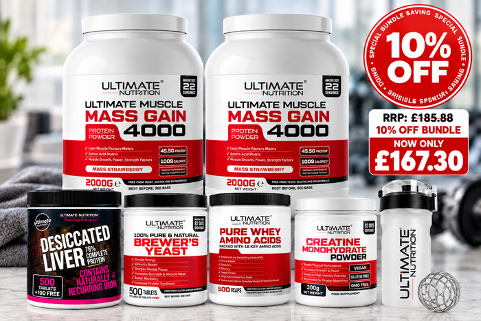 Advanced Muscle Gain Protein Bundle + Free Shaker - Save 10%