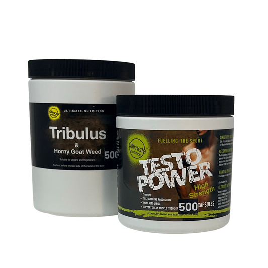 Tribulus Terrestris 500 capsules + Testo Power 500 capsules (Twin Pack)