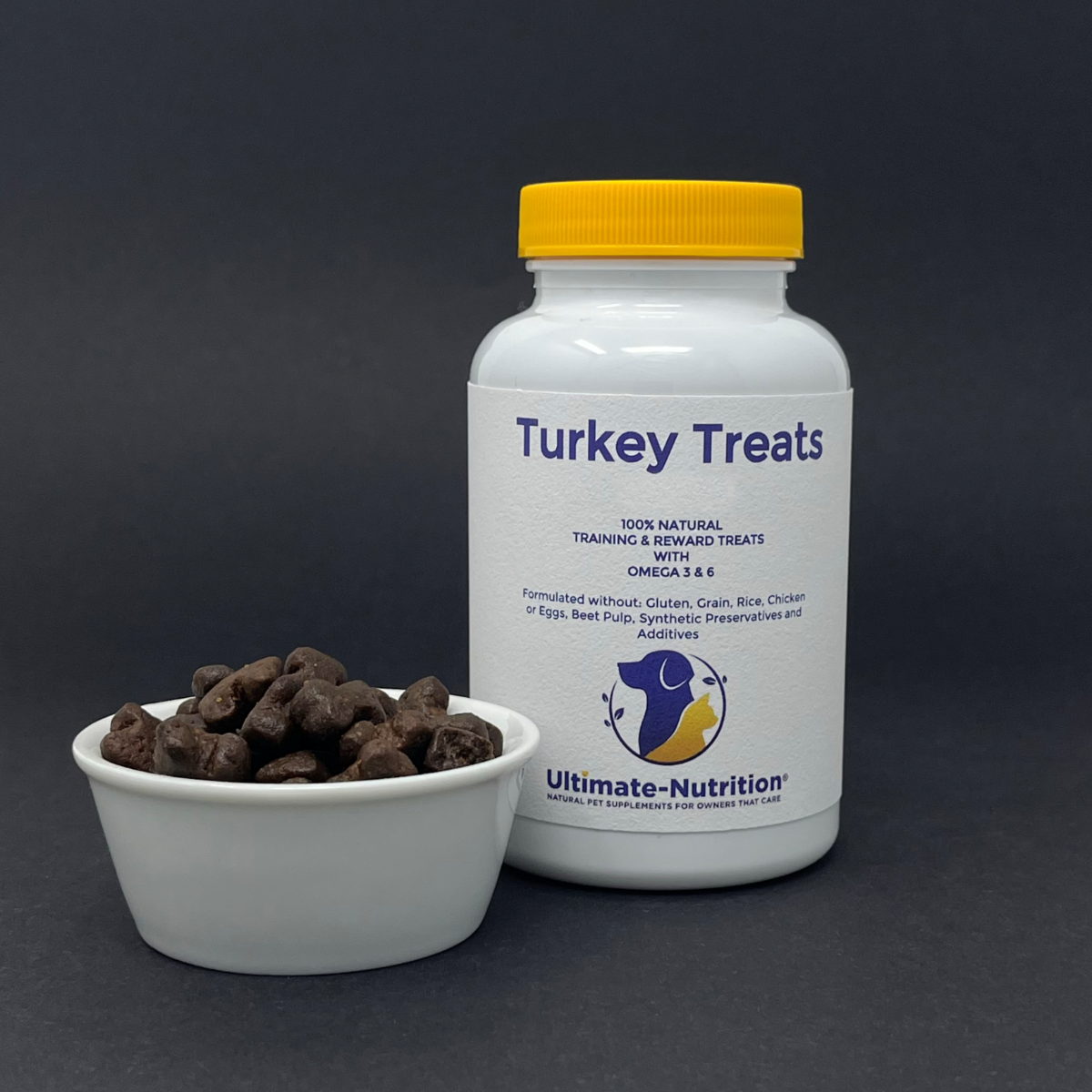 PET RANGE Turkey Treats. Training & Reward Treats. Sizes: 180 & 380.