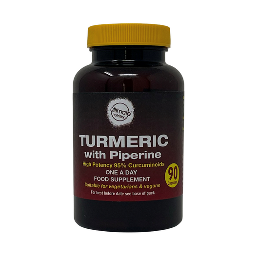 Turmeric 600mg with Black Pepper 5mg Capsules