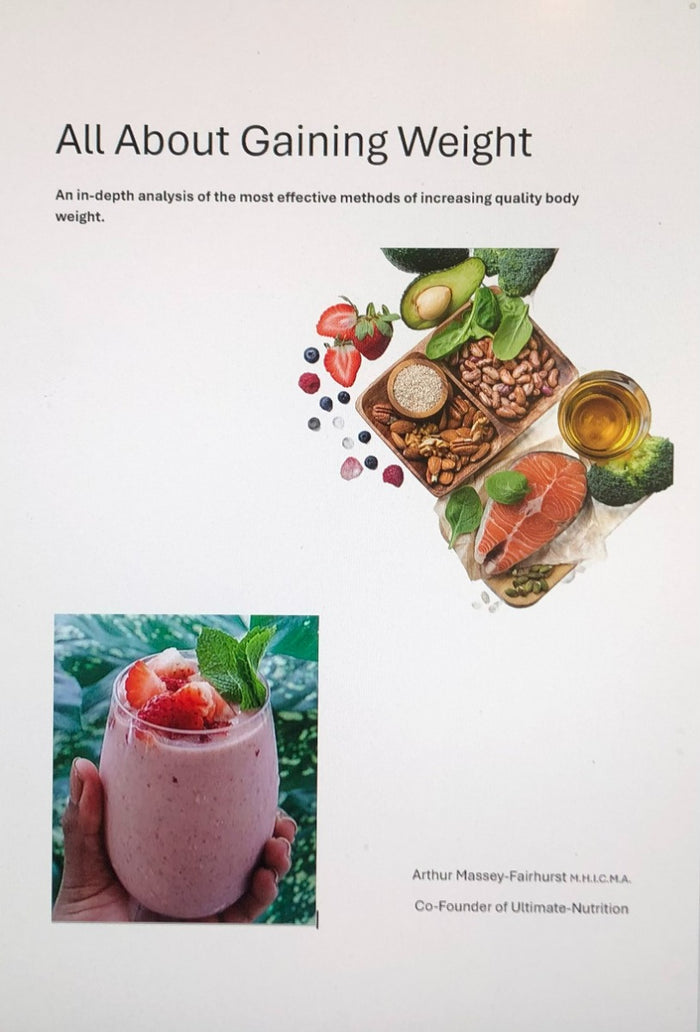 All About Gaining Weight Booklet