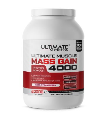 ULTIMATE MUSCLE MASS BUILDER 4000 [4 packs = £14.12 per 1kilo]