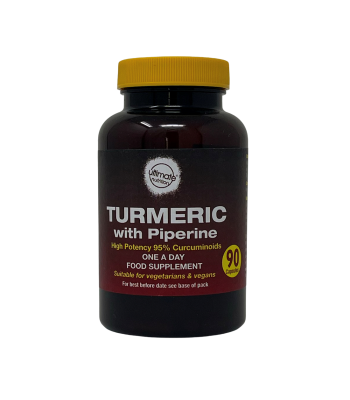 Turmeric 600mg with Black Pepper 5mg 90 capsules